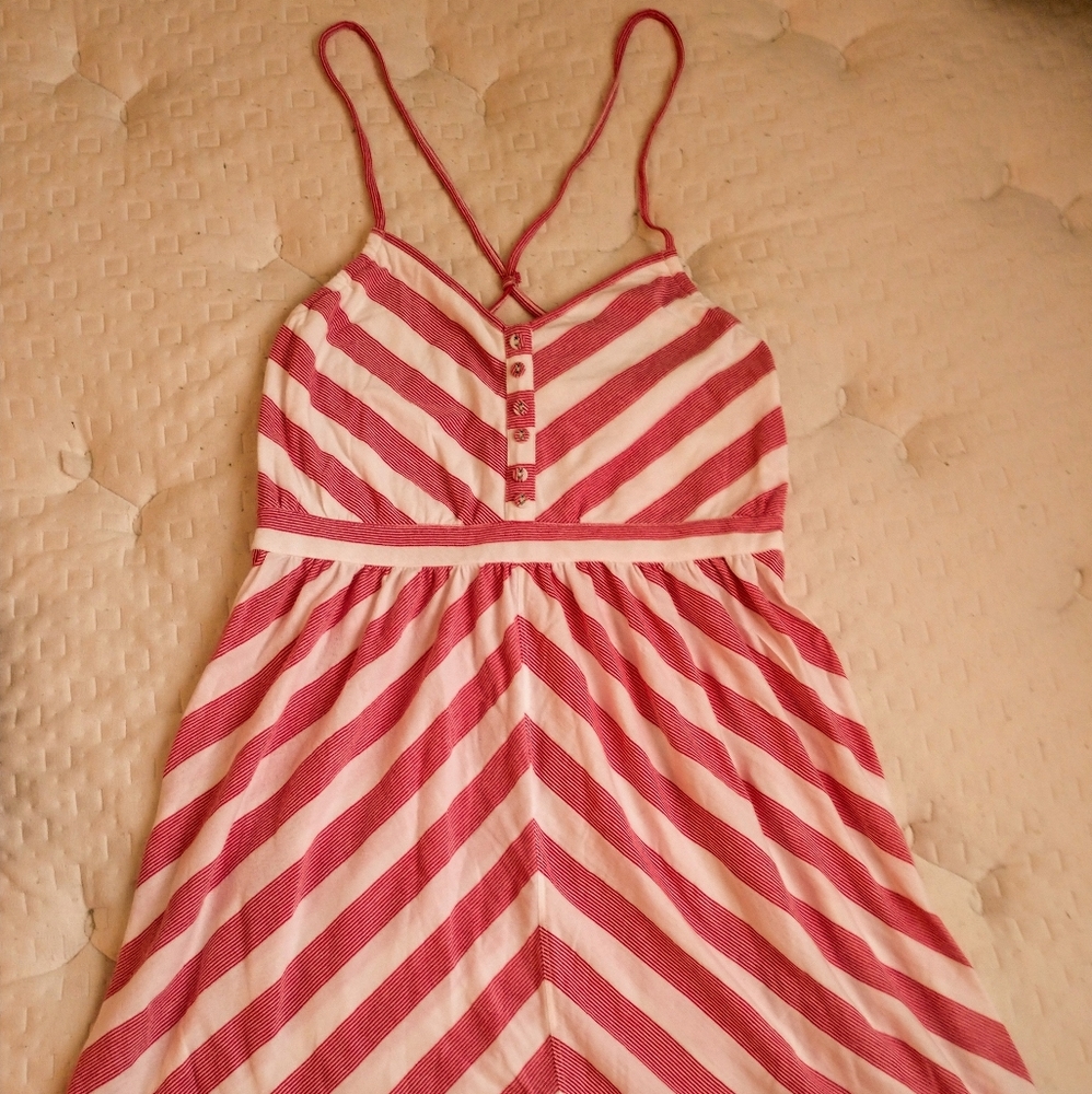 AEO striped beach dress